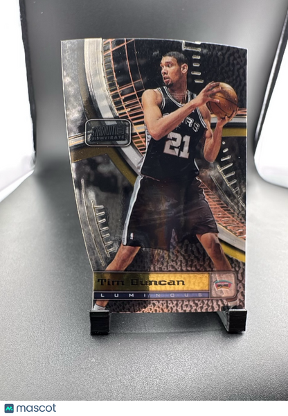 1998 Topps Stadium Club Triumvirate Tim Duncan #T6C Luminous
