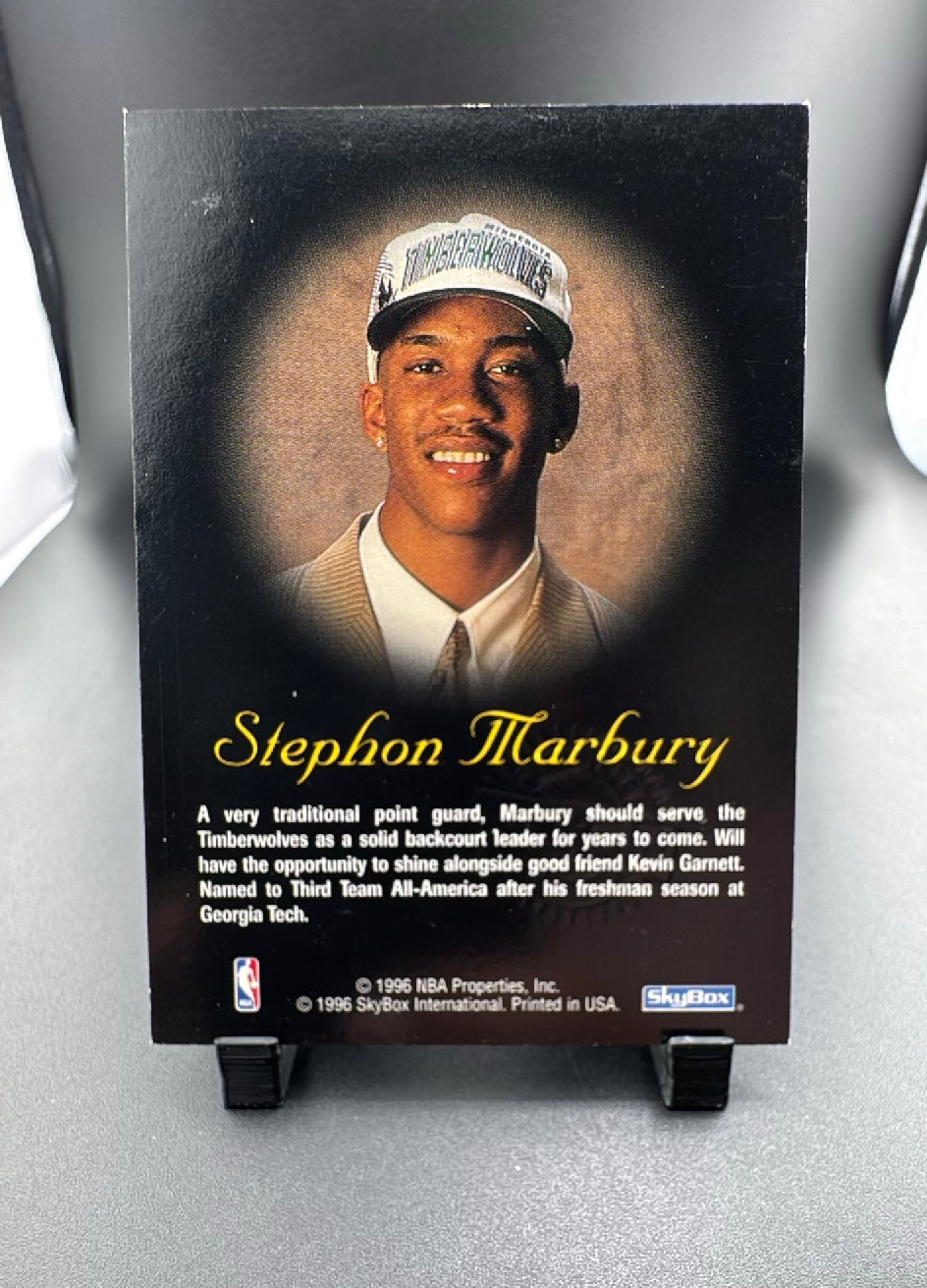 1996 SkyBox Autographics Stephon Marbury