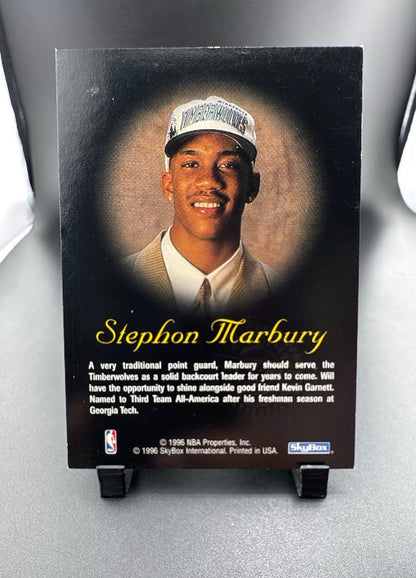 1996 SkyBox Autographics Stephon Marbury