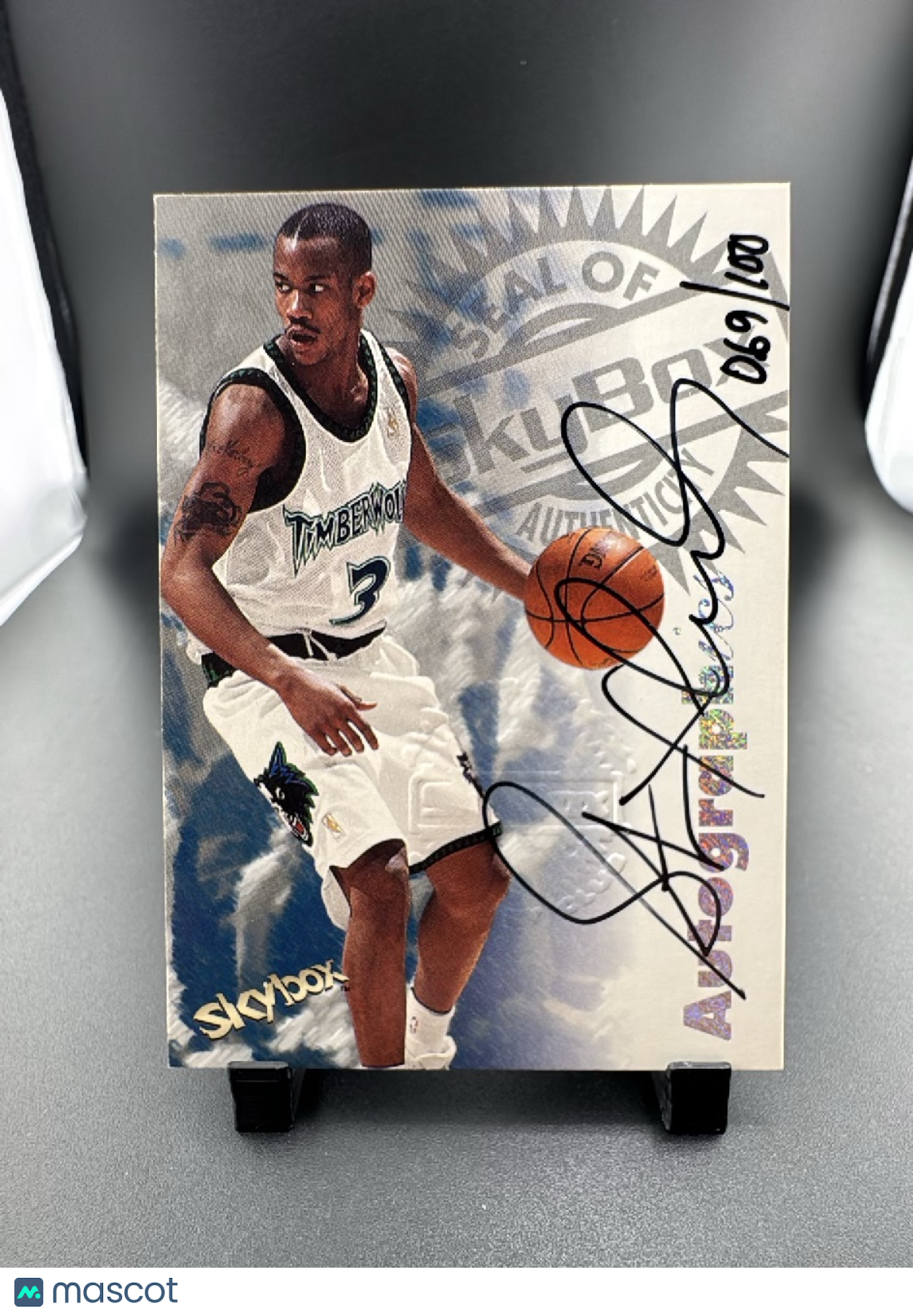 1997 SkyBox Autographics Stephon Marbury