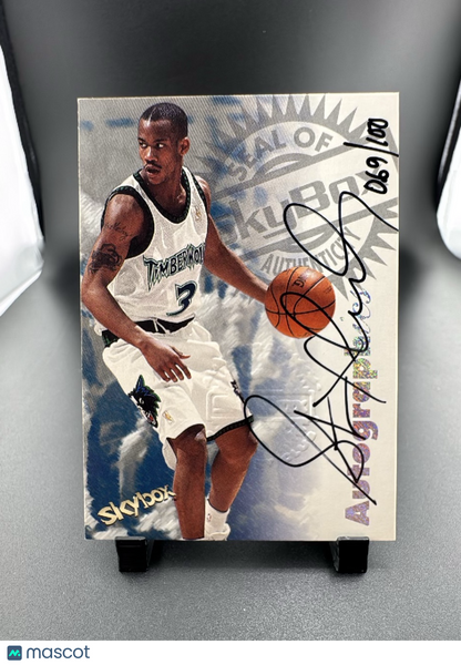 1997 SkyBox Autographics Stephon Marbury