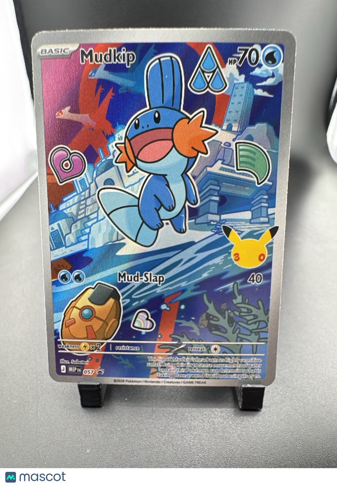 Mega Evolution Mudkip Holo Black Star Promo FA #MEP EN 057