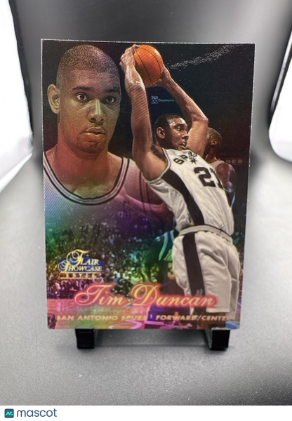 1998 Flair Showcase Tim Duncan #Row 2 Seat 5
