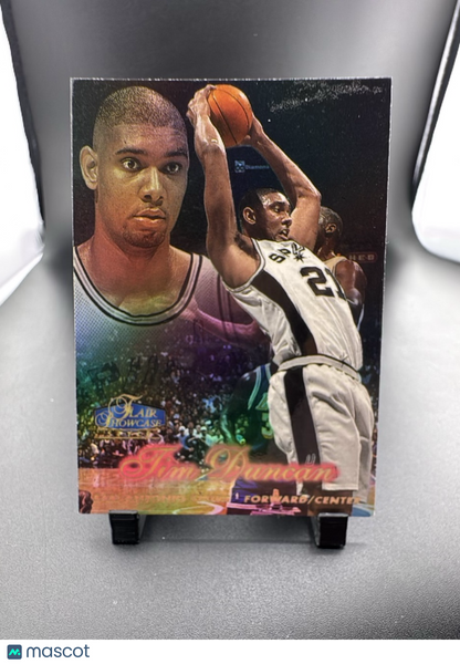 1998 Flair Showcase Row 2 Tim Duncan #5