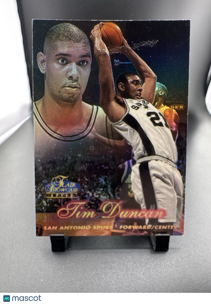 1998 Flair Showcase Tim Duncan #Row 2 Seat 5