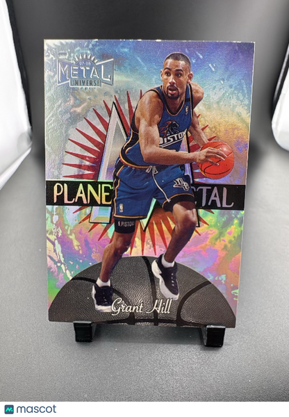 1997 SkyBox Metal Universe Planet Metal Grant Hill #11 of 15 PM