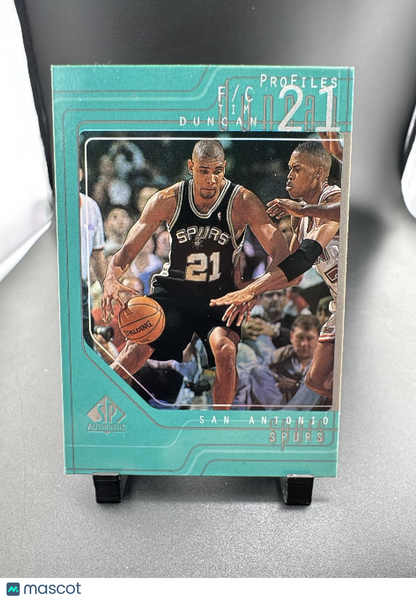 1998 Upper Deck SP Authentic Profiles Tim Duncan #P37