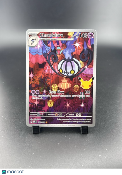 2026 30th Celebration Chandelure Holo Secret Rare #137/128