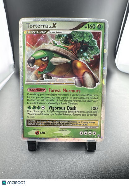 2010 Diamond & Pearl Torterra LV.X Holo Rare #122/130
