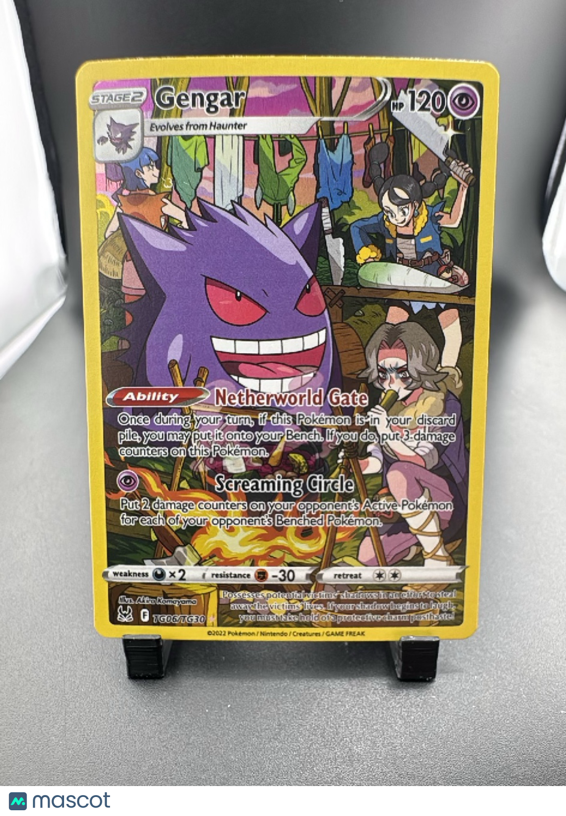 2022 Lost Origin Gengar Holo Rare CHR #TG06/TG30