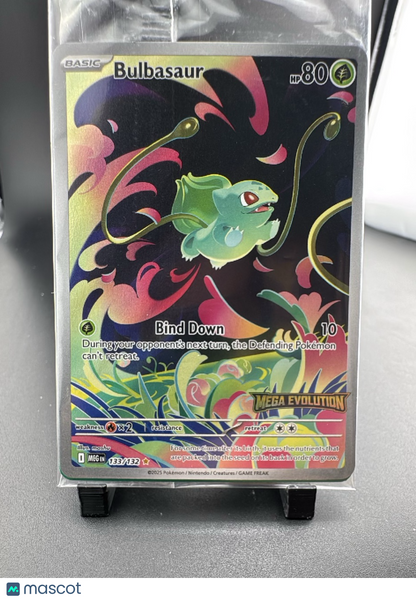 2025 Mega Evolution Bulbasaur Holo Secret Rare #133/132