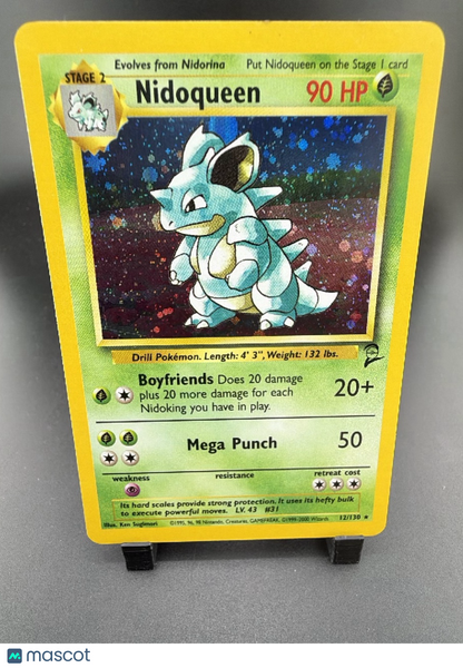 2000 Base Set 2 Nidoqueen Holo Rare #12/130