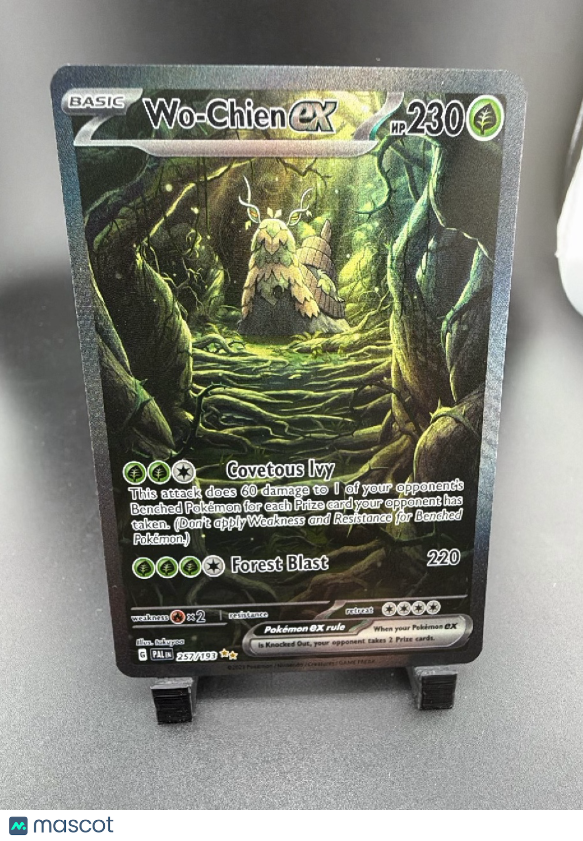 2023 Paldea Evolved Wo-Chien EX Holo Secret Rare SAR #257/193