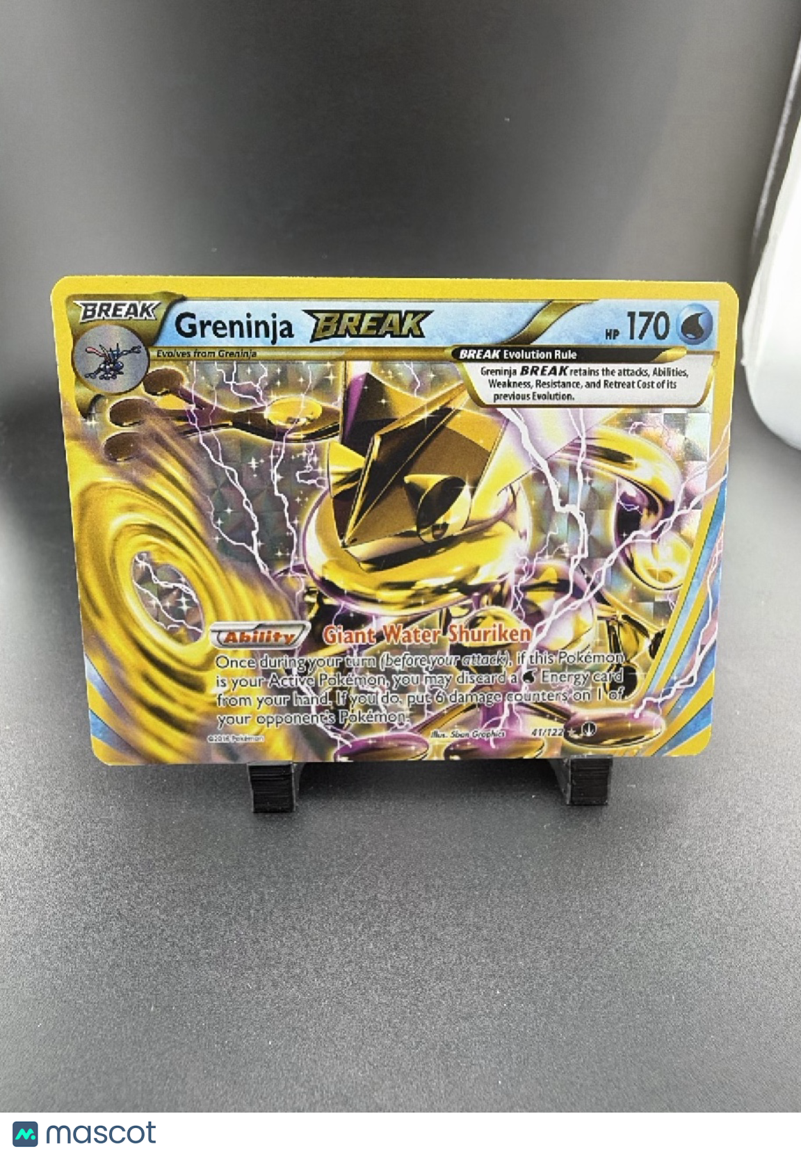 2016 BREAKpoint Greninja Break Holo Rare #41/122