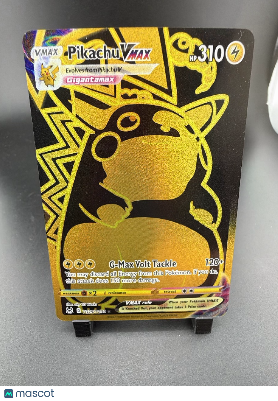 2022 Lost Origin Pikachu VMAX Holo Rare UR #TG29/TG30