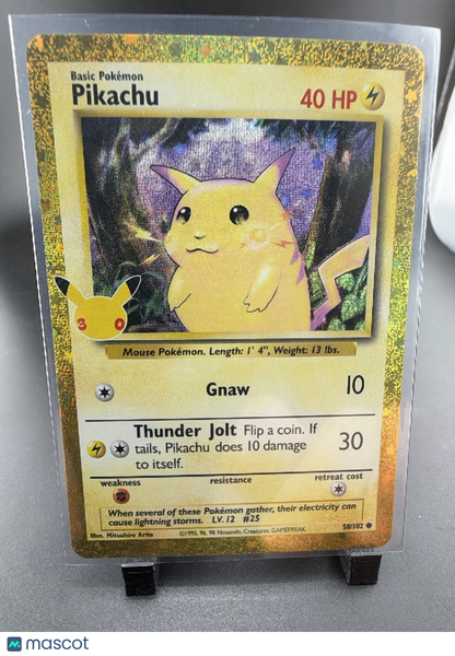 2021 Celebrations Pikachu Holo #58/102