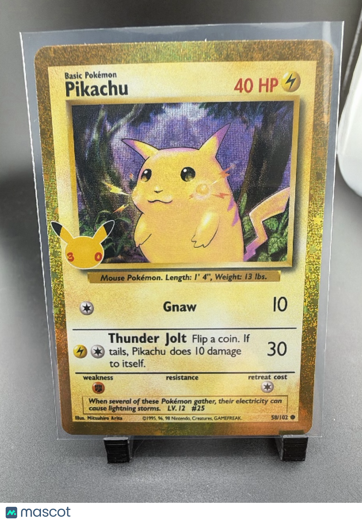 2021 Celebrations Pikachu Holo #58/102