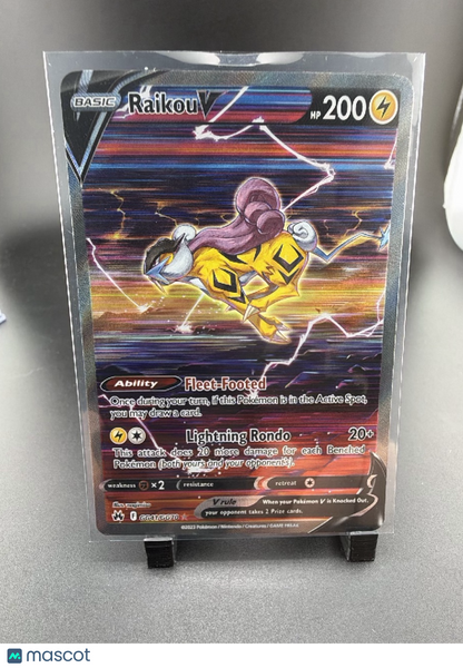 2023 Crown Zenith Raikou V Holo Rare FA SAR #GG41/GG70