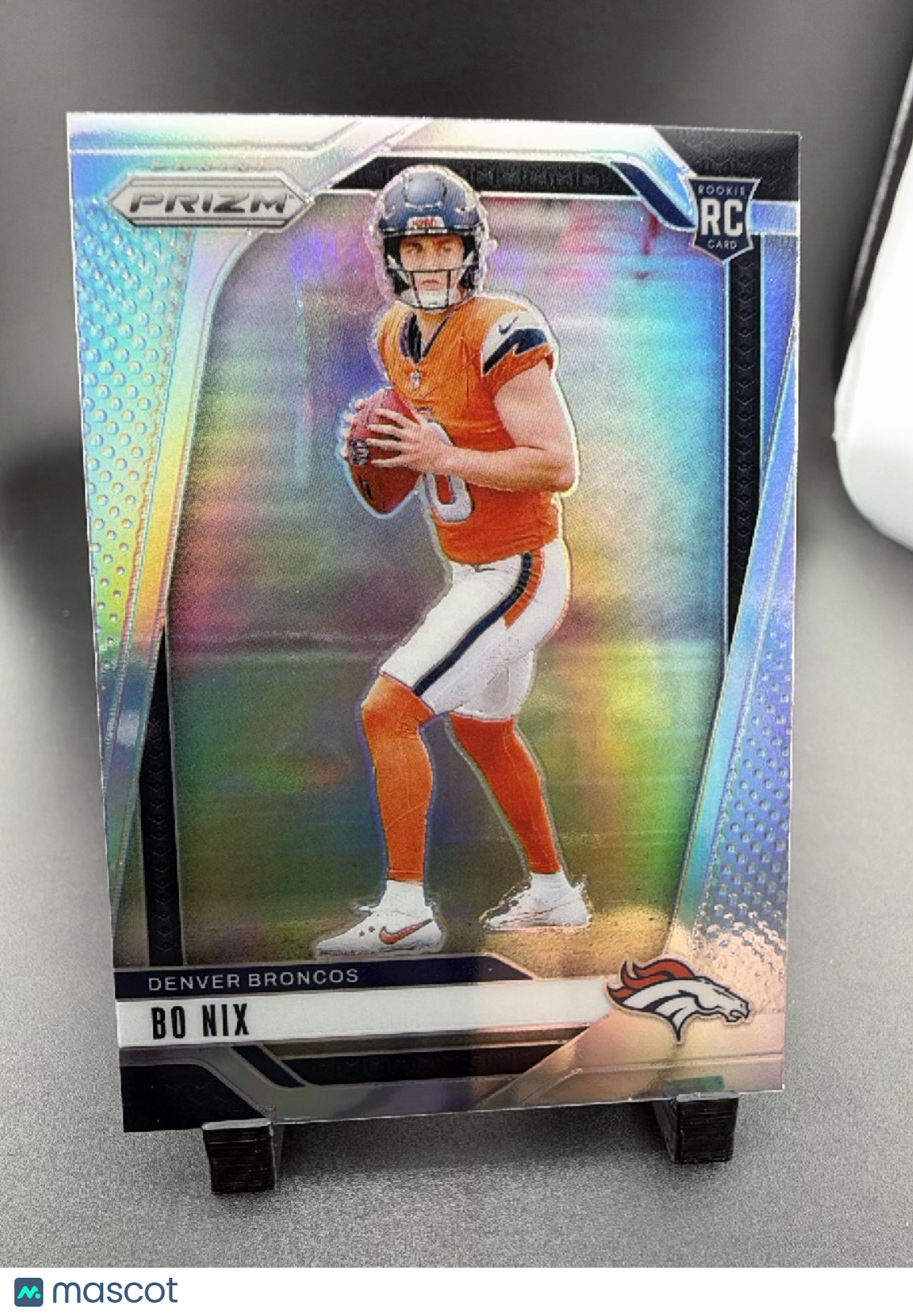 2024 Panini Prizm Bo Nix #309 Silver RC
