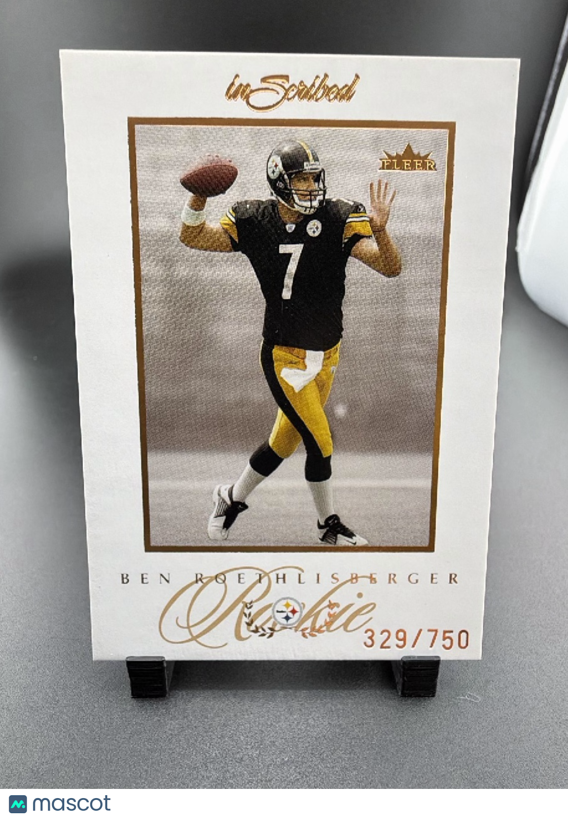 2004 Fleer Inscribed Ben Roethlisberger #82 /750