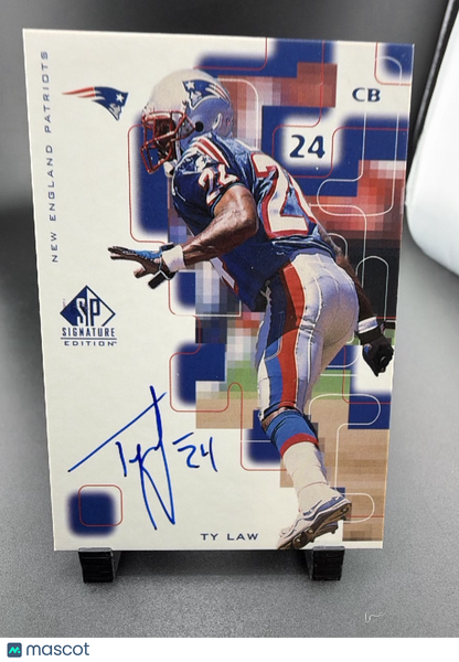 1999 Upper Deck SP Signature Edition Ty Law #TL