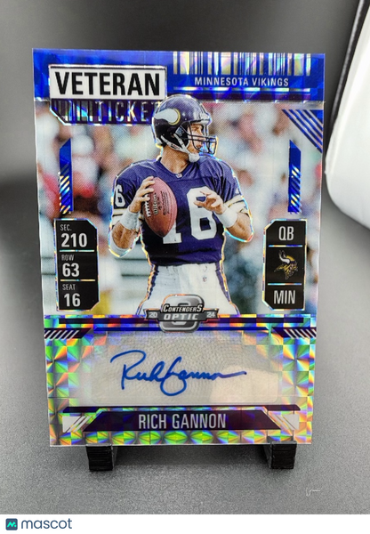 2024 Panini Contenders Optic Rich Gannon #VT-RGA Prizm /24