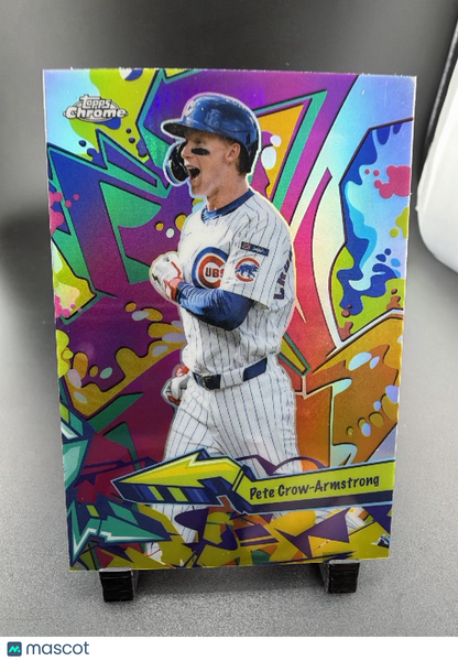 2026 Topps Chrome Wall Spray Pete Crow-Armstrong #WST-16