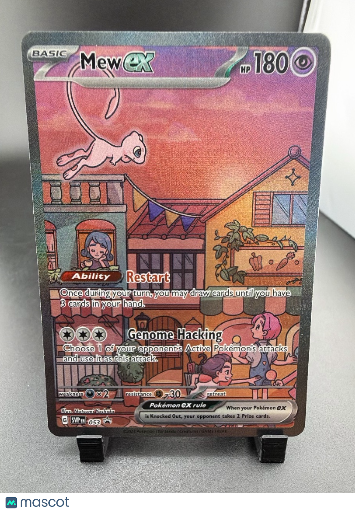 Scarlet & Violet Mew EX Holo Black Star Promo FA #SVP EN 053