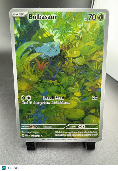2023 Scarlet & Violet 151 Bulbasaur Holo Secret Rare FA #166/165