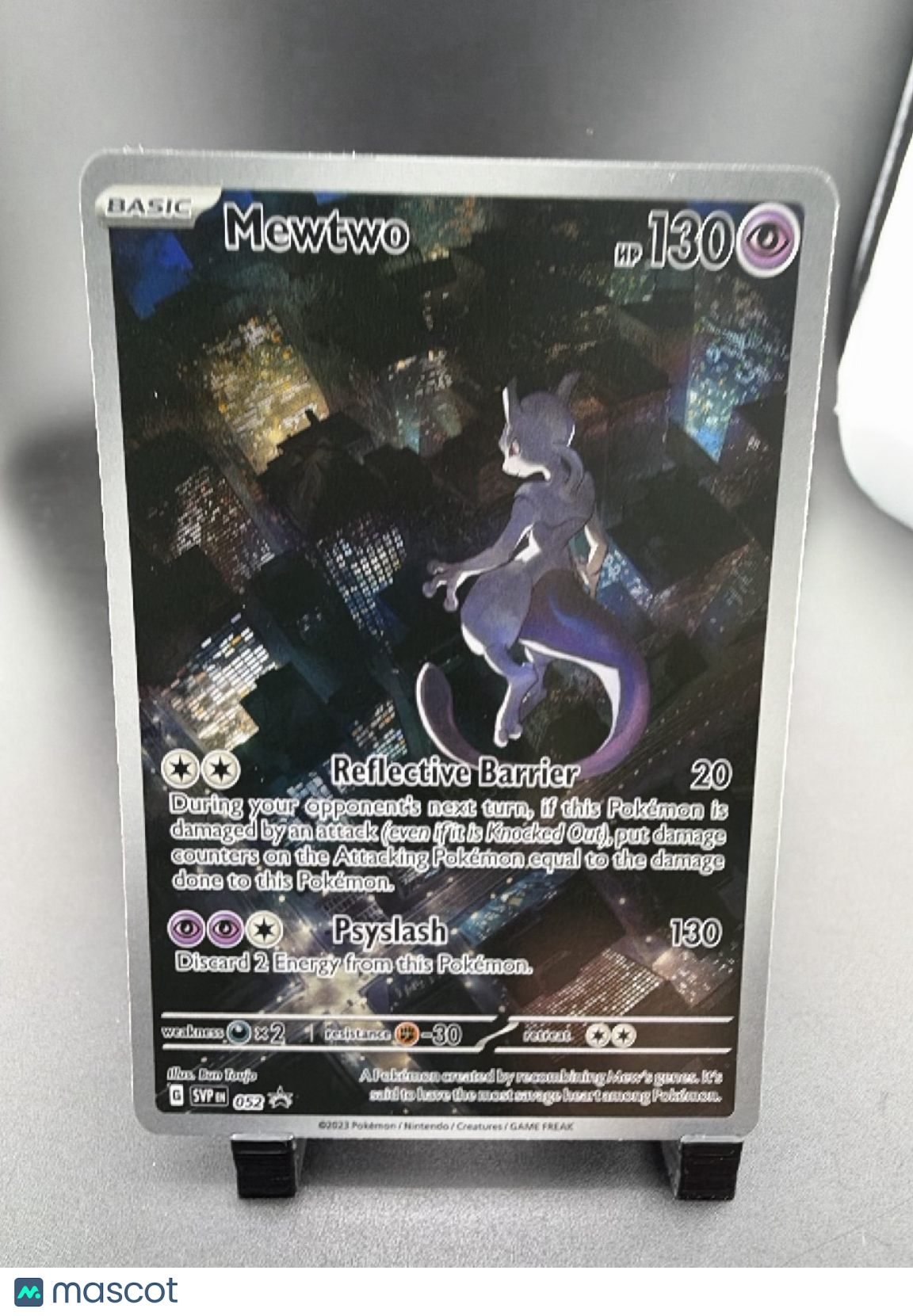 Scarlet & Violet Mewtwo Holo Black Star Promo FA #SVP EN 052