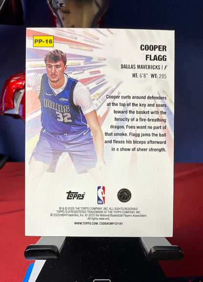 2025 Topps Power Players Cooper Flagg #PP-16 RC