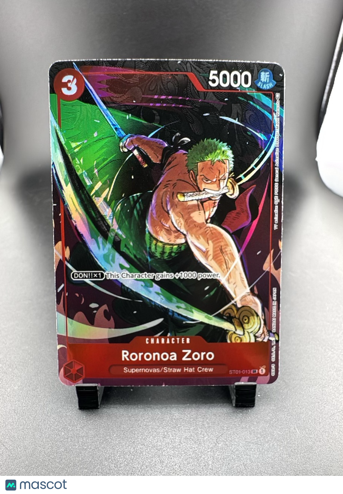 Straw Hat Crew Starter Deck Roronoa Zoro Holofoil