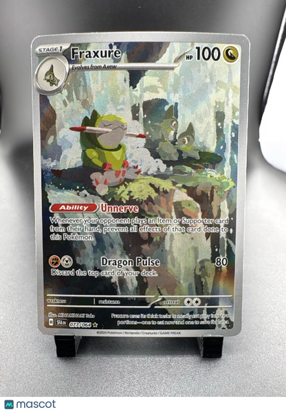 2024 Shrouded Fable Fraxure Holo Secret Rare #77/64