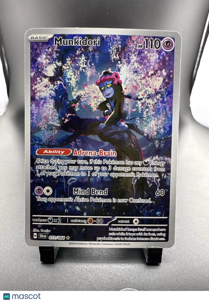 2024 Shrouded Fable Munkidori Holo Secret Rare #72/64