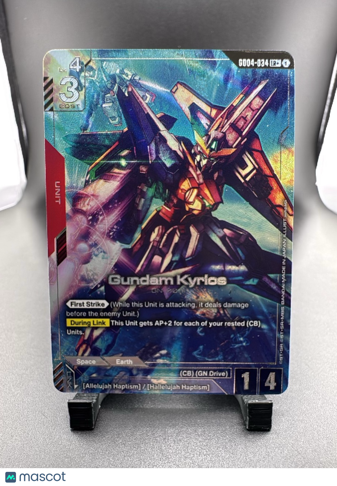 Gundam Card Game Promo Gundam Kyrios Foil