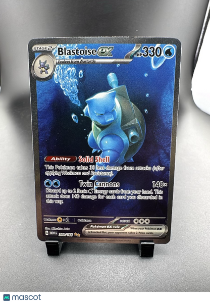 2023 Scarlet & Violet 151 Blastoise EX Holo Secret Rare SAR #200/165