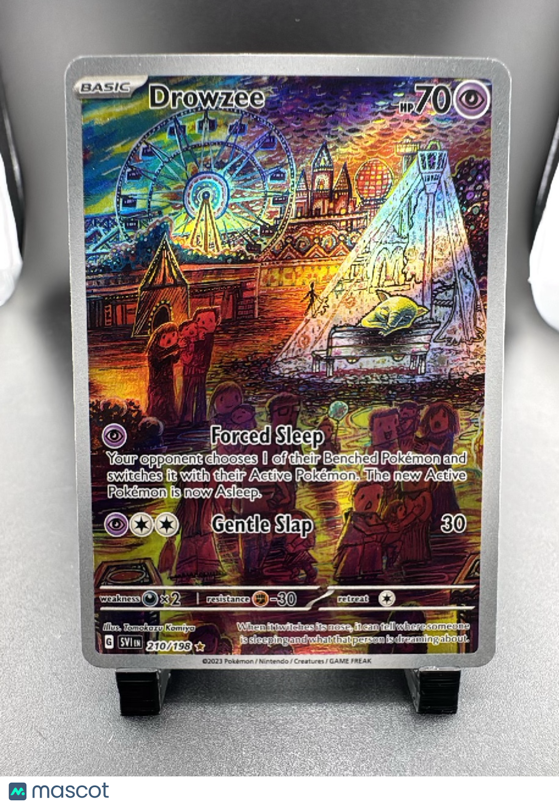 2023 Scarlet & Violet Drowzee Holo Secret Rare #210/198