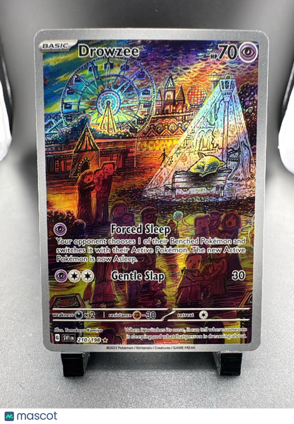 2023 Scarlet & Violet Drowzee Holo Secret Rare #210/198