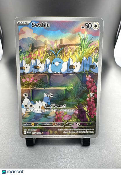 2023 Paradox Rift Swablu Holo Secret Rare #213/182