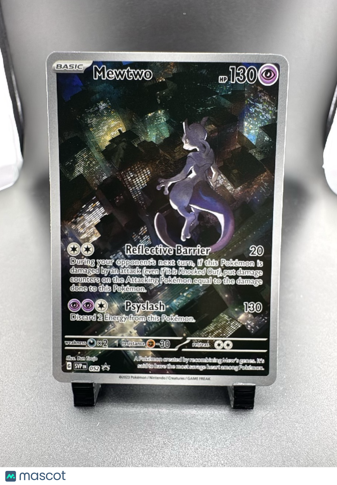 Scarlet & Violet Mewtwo Holo Black Star Promo FA #SVP EN 052
