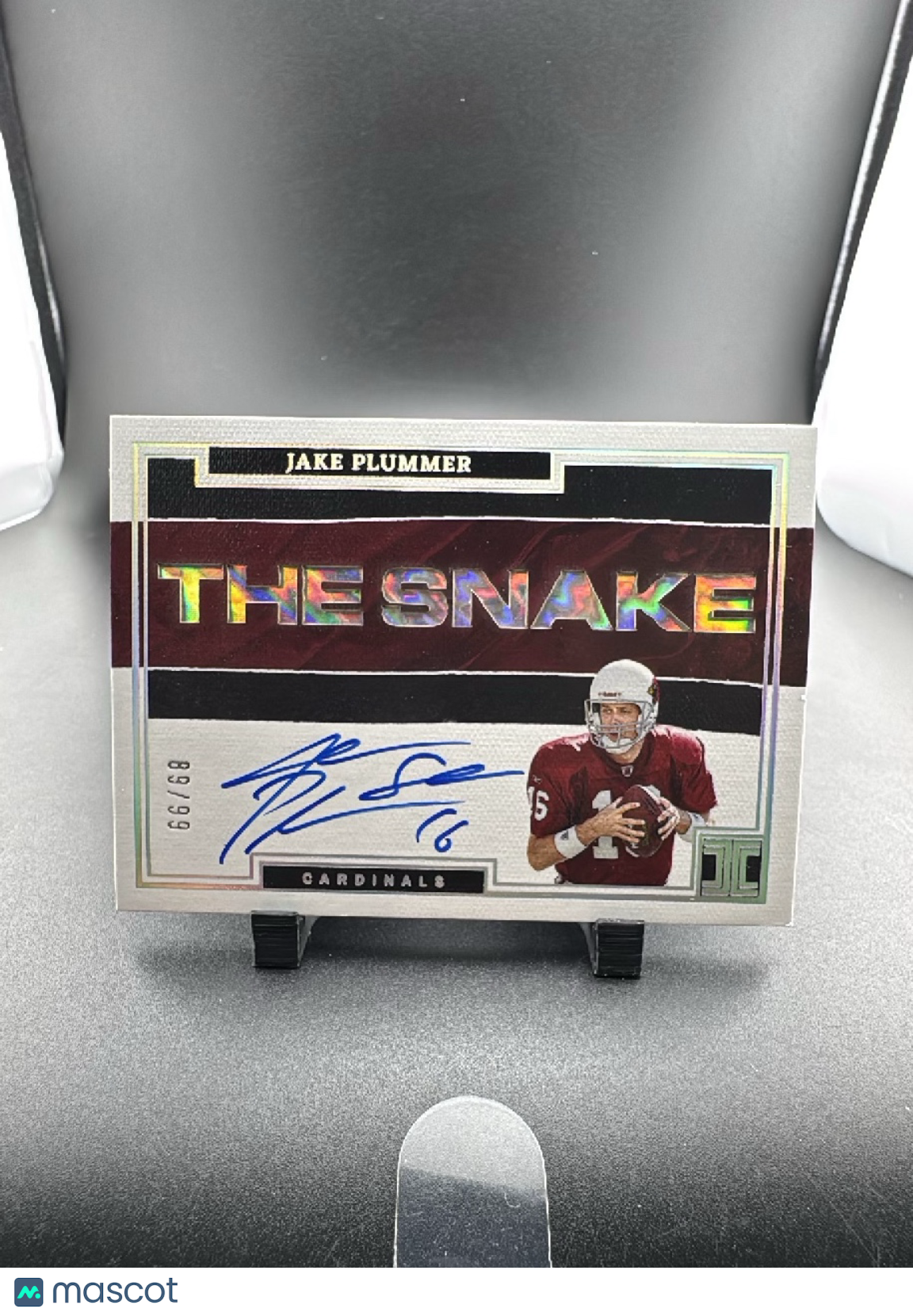 2022 Panini Impeccable Football Jake Plummer #INA-JPL Nicknames Autographs