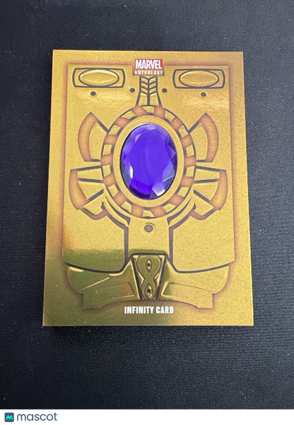 2025 Panini Marvel Anthology Infinity Power Stone Insert Memorabilia