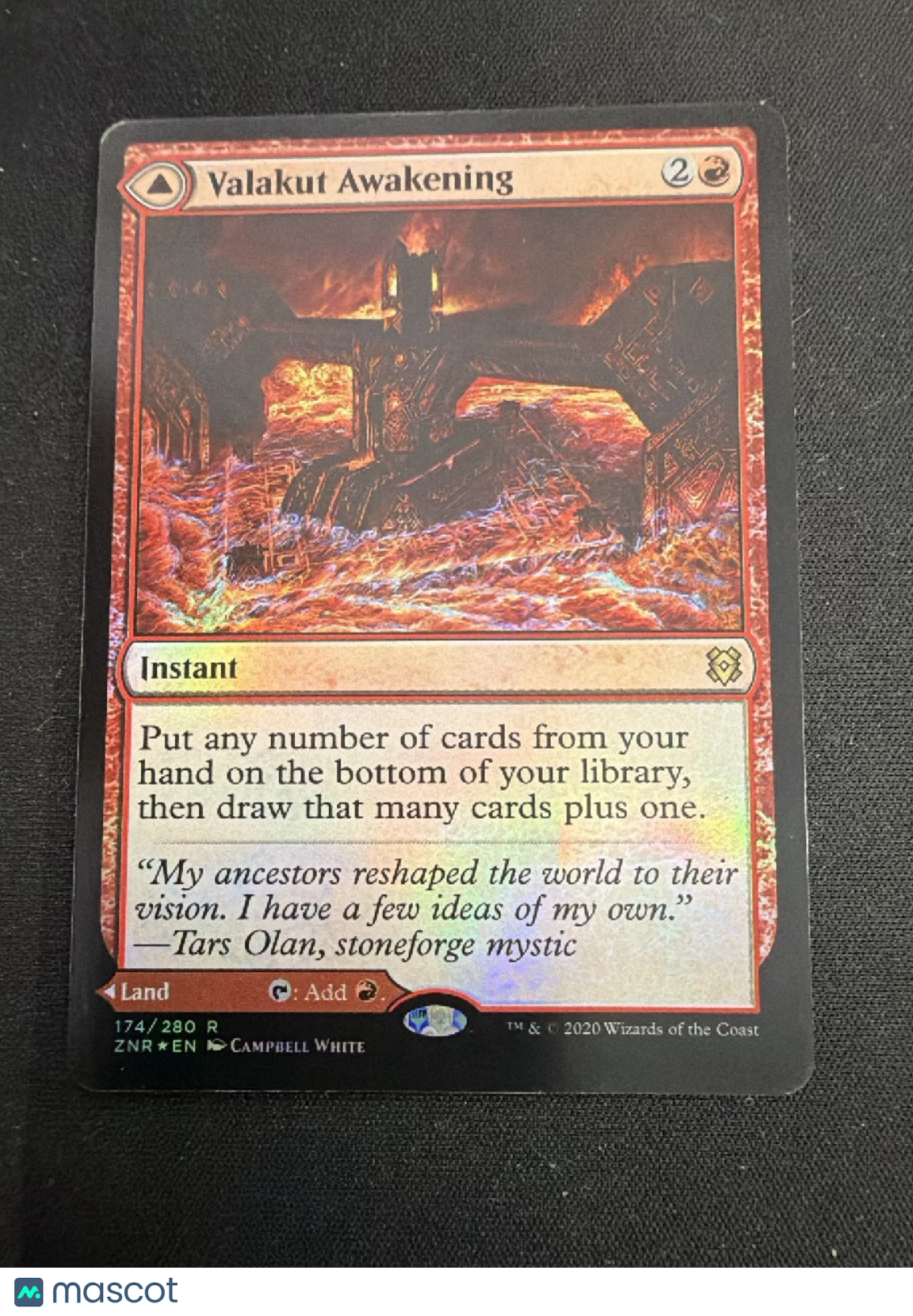 Zendikar Rising Valakut Awakening Foil 174/280
