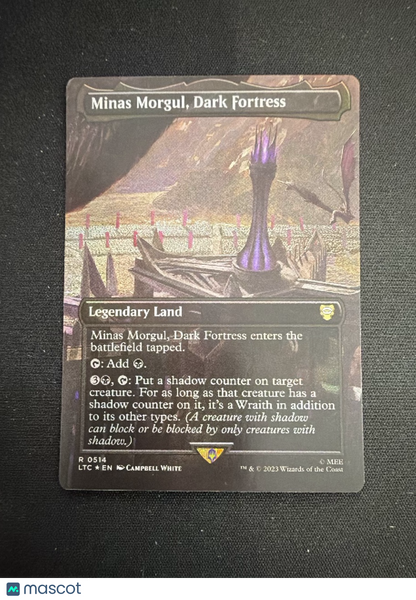 Lord of the Rings Tales of MiddleEarth Commander Minas Morgul Dark Fortress Foil