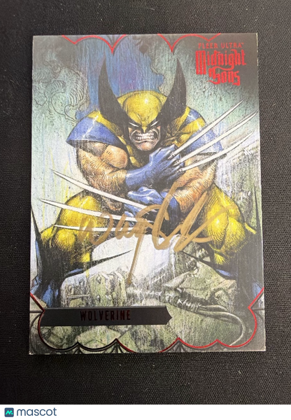 2022 Fleer Ultra Midnight Sons Wolverine /100 Jonathan Wayshak Auto #96