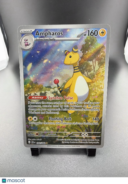 2026 Chaos Rising Ampharos Holo Secret Rare #90/86