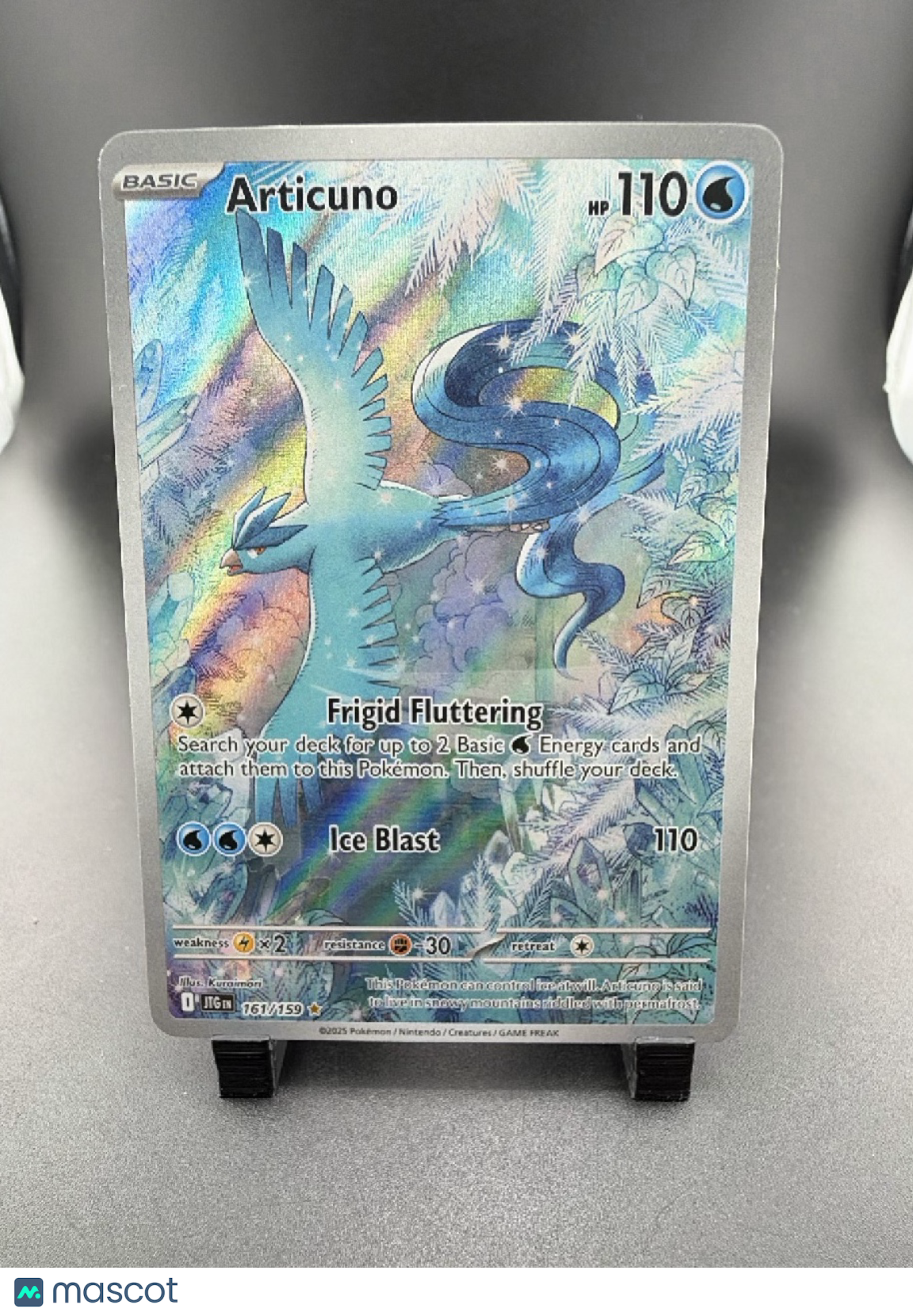 2025 Journey Together Articuno Holo Secret Rare #161/159