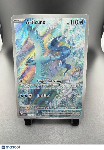 2025 Journey Together Articuno Holo Secret Rare #161/159