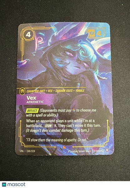 2023 League of Legends Vex Apathetic UNL 150/219