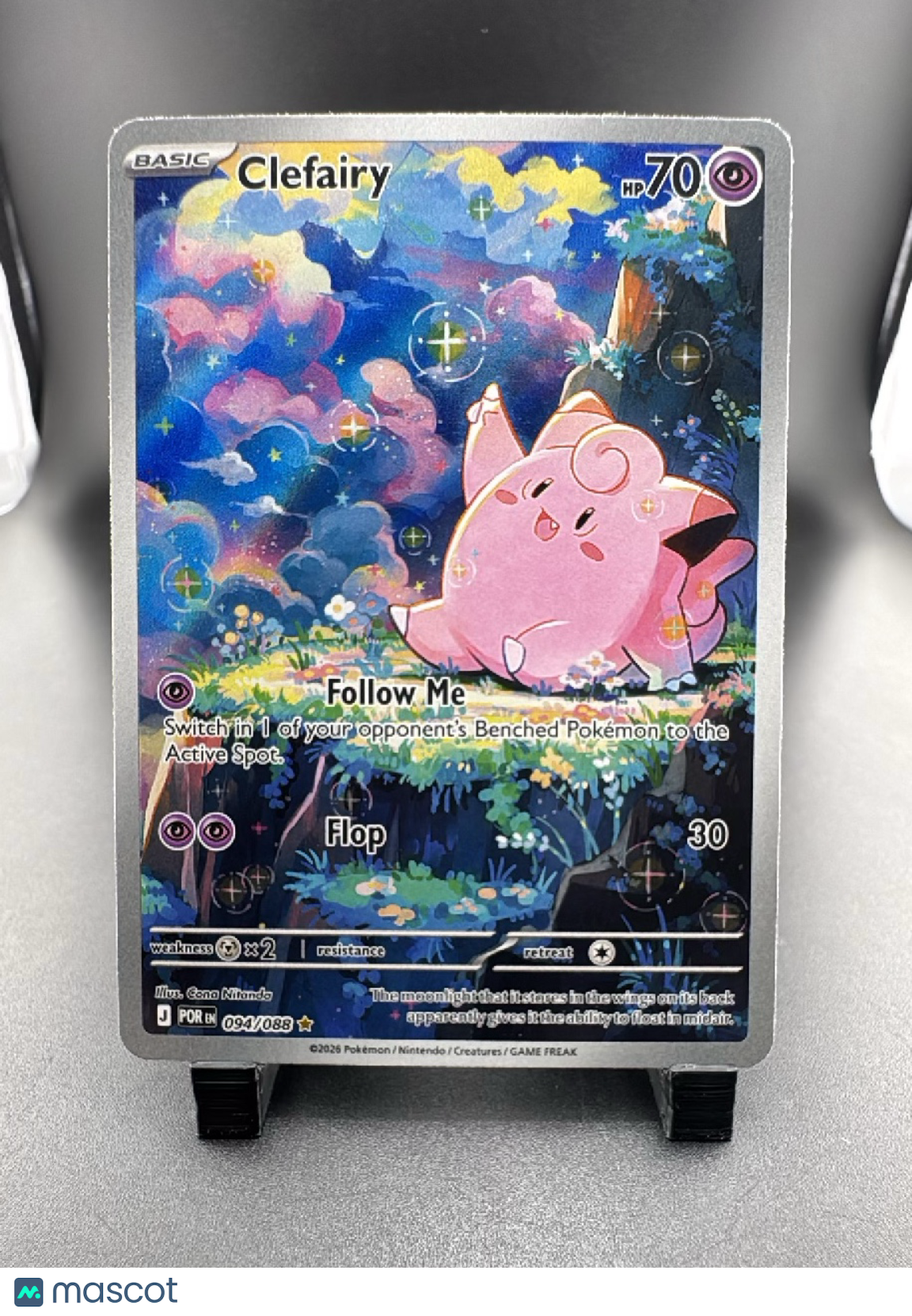 2026 Mega Evolution – Perfect Order Clefairy Holo Secret Rare #94/88